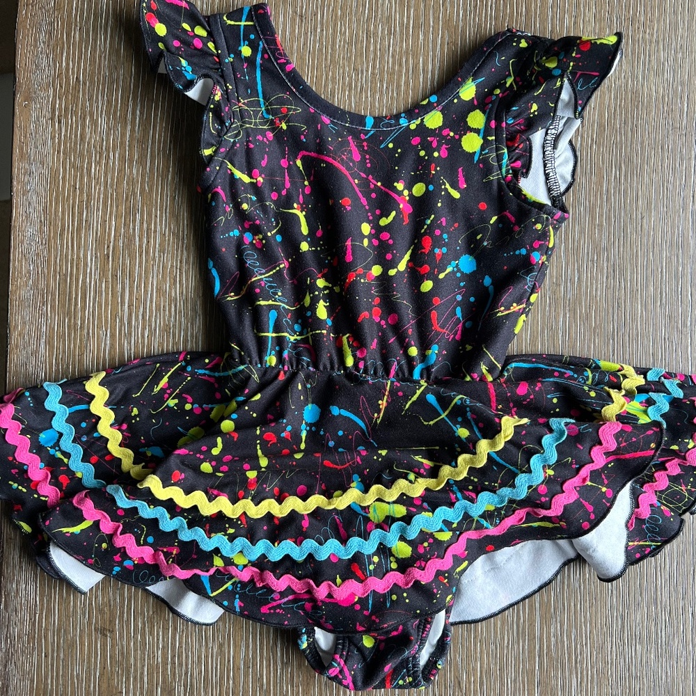 Cheeky plum leotard 2T